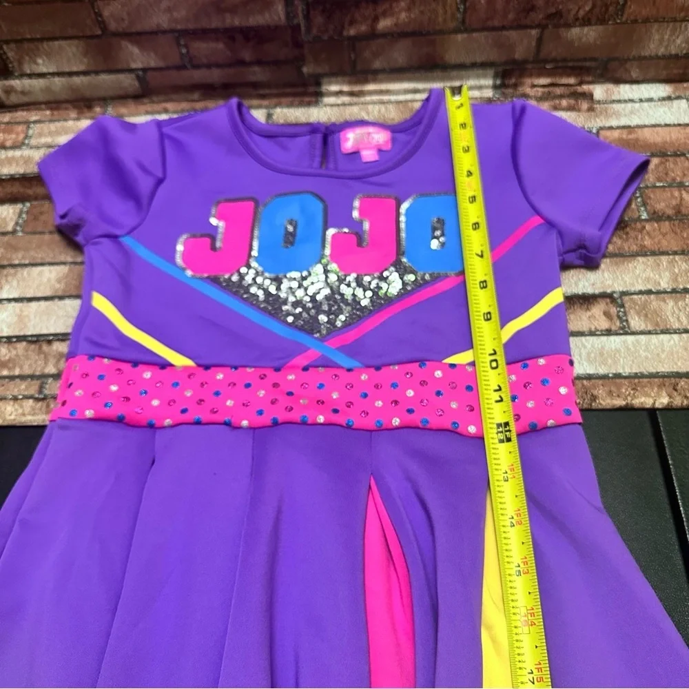 JoJo Siwa Purple and Yellow Kids Costume Dress
